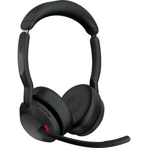 Jabra Evolve2 55 Headset - Stereo - Wireless - Bluetooth - 98.4 ft (30 m) - 20 Hz to 20 kHz - On-ear - Binaural - Supra-au