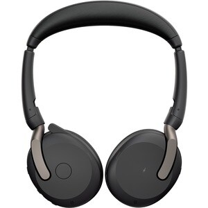 Jabra Evolve2 65 Flex Headset - Stereo - Wireless - Bluetooth - 98.4 ft (30 m) - 20 Hz to 20 kHz - On-ear - Binaural - Sup
