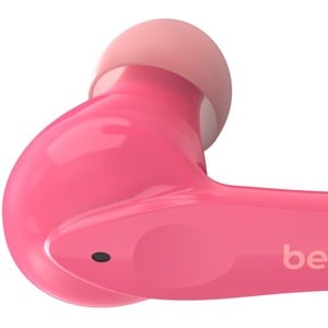 Belkin SOUNDFORM Nano True Wireless Earbud Stereo Earset - Pink - Binaural - In-ear - 1000 cm - Bluetooth
