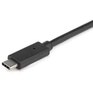 StarTech.com USB/Ethernet Combo Hub - USB 3.1 Type C - External - Black, Space Gray - UASP Support - 3 Total USB Port(s) -