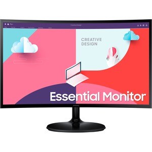 Samsung Essential S27C360EAU 27" Class Full HD Curved Screen LCD Monitor - 16:9 - 68.6 cm (27") Viewable - Vertical Alignm
