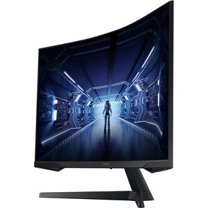 Samsung Odyssey G5 C27G55TQBU 27" Class WQHD Curved Screen Gaming LCD Monitor - 16:9 - Black - 68.6 cm (27") Viewable - Ve