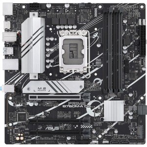 Asus Prime B760M-A D4 Desktop Motherboard - Intel B760 Chipset - Socket LGA-1700 - Micro ATX - Pentium Gold, Celeron, Core