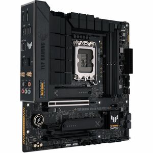 TUF TUF GAMING B760M-PLUS WIFI D4 Gaming Desktop Motherboard - Intel B760 Chipset - Socket LGA-1700 - Micro ATX - Core, Pe