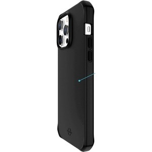 MOBILIS SPECTRUM_R Rugged Case for Apple iPhone 14 Pro Max Smartphone - Honeycomb Design - Black - Solid - Bacterial Resis