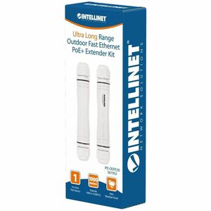 PoE Extensor 30W Max, Exteriores 1000m - 30W