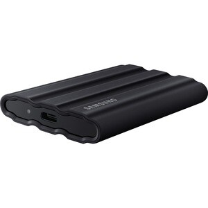 Samsung T7 4 TB Portable Rugged Solid State Drive - External - Black - MAC Device Supported - USB 3.2 (Gen 2) - 1050 MB/s 