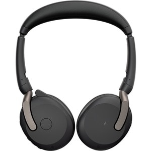 Jabra Evolve2 65 Flex Wireless On-ear Stereo Headset - Binaural - Supra-aural - 3000 cm - Bluetooth - 20 Hz to 20 kHz - ME