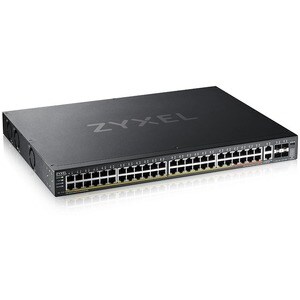 Commutateur de niveau 3 ZYXEL XGS2220 XGS2220-54FP 50 Ports Gérable - Gigabit Ethernet, 10 Gigabit Ethernet - 100/1000Base
