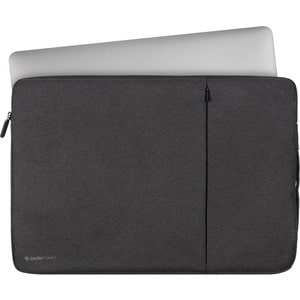 Gecko Covers Carrying Case (Sleeve) for 43.2 cm (17") Notebook - Black - Water Resistant, Water Proof Zipper - Fabric Body