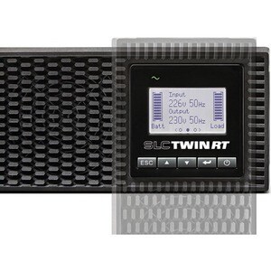Salicru SLC TWIN Double Conversion Online UPS - 1 kVA/1 kW - 2U Tower/Rack Convertible - 3 Hour Recharge - 120 V AC, 230 V