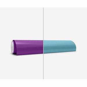 cricut Heat-Activated, Color-Changing Vinyl - Permanent, Purple - Turquoise - Cutting Machine x 24" (609.60 mm) Length - T