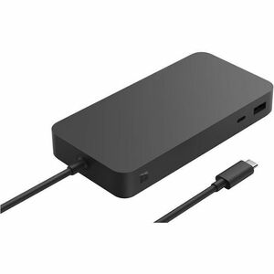 Microsoft Thunderbolt 4 Docking Station for Monitor, Webcam, Tablet, Notebook, Smartphone - 165 W - 2 Displays Supported -
