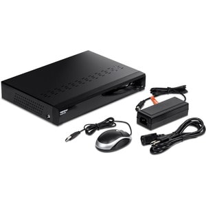 TRENDnet 8 Channel Wired Video Surveillance Station - Network Video Recorder - HDMI - 4K Recording