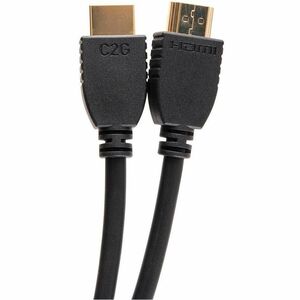 C2G 3ft Plus Series Ultra High Speed HDMI™ Cable with Ethernet - In-Wall CL2 Rated - 8K 60Hz - M/M - Black - 3 ft HDMI A/V