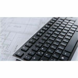 CHERRY KW X ULP Keyboard - Wired/Wireless Connectivity - USB Type A Interface - RGB LED - English (US) - Black - Mechanica