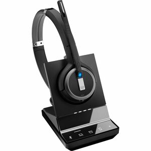 EPOS IMPACT SDW 5065 Kabellos Kopfbügel, Auf den Ohren, Über das Ohr, Nackenbügel Stereo Headset - Schwarz - Mit Protected
