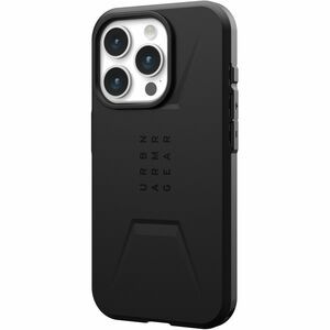Urban Armor Gear Civilian Case for Apple iPhone 15 Pro Smartphone - Black - Drop Resistant, Impact Resistant, Shock Absorbing