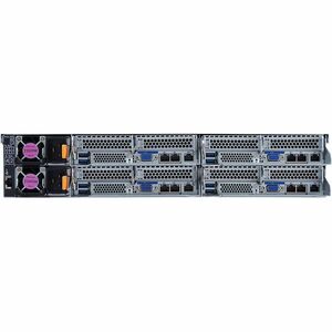 Gigabyte H262-NO0 Barebone System - 2U Rack-mountable - Socket LGA-4189 - 2 x Processor Support - Intel C621A Chip - 256 G