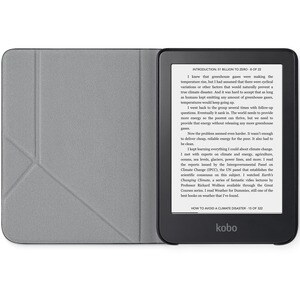 Cover Kobo Kobo eReader - Nero - MicroFiber, Con dorsi plastici Corpo