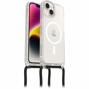 OtterBox React Carrying Case Apple iPhone 14, iPhone 13 Smartphone - Stardust (Clear Glitter) - Drop Resistant - Nylon, Pl