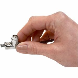 Noble TZ03T Cable Lock For Notebook, Desktop Computer, Tablet - 1.80 m Cable - Keyed Lock - Sliver - Hardened Stainless St