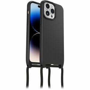 OtterBox React Estojo de transporte Apple Smartphone - Preto - Resistente a quedas - Nylon, Plástico Corpo - Alça de pescoço
