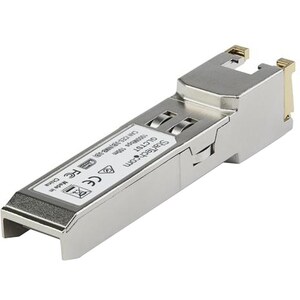 StarTech.com SFP1GEFEETST SFP (mini-GBIC) - 1 x RJ-45 Duplex 1000Base-T LAN - 1 Each - For Data Networking - Twisted PairG