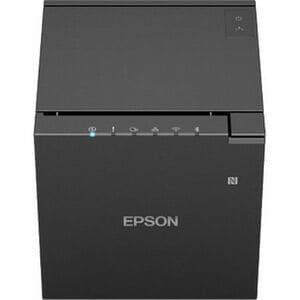 Epson TM-m30III (152A0) Direct Thermal Printer - Receipt Print - USB - Bluetooth - Wireless LAN - UK - Black - For PC