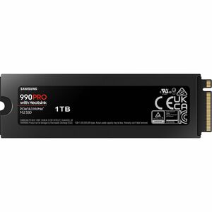 Samsung 990 PRO 1 TB Solid State Drive - M.2 2280 Internal - PCI Express NVMe (PCI Express NVMe 4.0 x4) - Gaming Console,