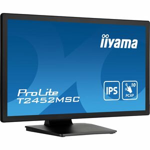 LCD Ecrans à affichages dynamiques iiyama ProLite T2452MSC-B1 604,52 mm Full HD - Tecnologie IPA (In-Plane Switching) - Éc