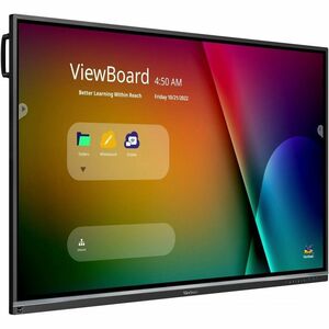 ViewSonic ViewBoard IFP7550-5F 4K UHD LCD Collaboration Display - Cortex A73 + A53 - 8 GB - Ultra Fine Touch (UFT) - Touch