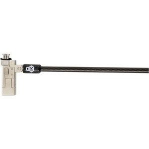 Kensington Slim NanoSaver 2.0 Keyed Laptop Lock - 1.80 m Cable - Keyed Lock - Carbon Steel - For Notebook
