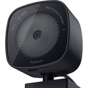 Dell WB3023 Webcam - USB 2.0 Type A - 2560 x 1440 Video - Auto-focus - 78° Angle - 2x Digital Zoom - Microphone - Windows 