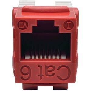 Tripp Lite by Eaton N238-001-RD Netzwerkanschluss - TAA-konform - Rot