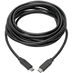 Tripp Lite series U040-C13-C-5A 3,96 m Thunderbolt 3 Datentransferkabel - Cable for Smartphone, Chromebook, Festplatte, Ul
