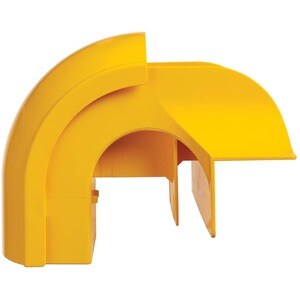 Tripp Lite series SmartRack SRFC4WTRFL Kabelführung - Gelb - Kabelmanagement-Wasserfall - PVC