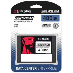 Kingston DC600M 480 GB Solid State Drive - 2.5" Internal - SATA (SATA/600) - Mixed Use - Server Device Supported - 1 DWPD 