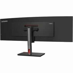 Lenovo ThinkVision P49W-30 49" Class Dual Quad HD (DQHD) Curved Screen LED Monitor - 32:9 - 124.5 cm (49") Viewable - In-p