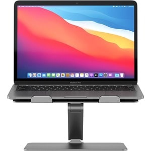 Alogic Elite Height Adjustable Notebook Stand - Desk - Aluminium Alloy - Space Gray