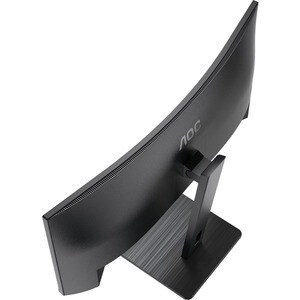AOC CU34P3CV 34" Class UW-QHD Curved Screen LCD Monitor - 21:9 - Textured Black - 86.4 cm (34") Viewable - Vertical Alignm