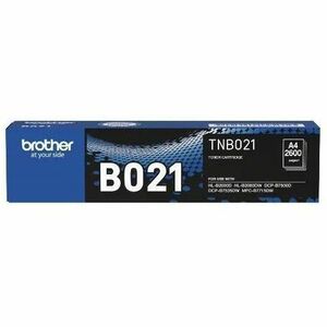 Brother TN-B021 Original High Yield Laser Toner Cartridge - Black - 1 Pack - 2600 Pages