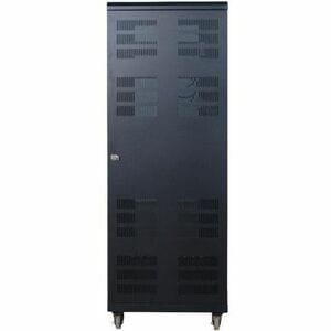 D-Link 42U Floor Standing Rack Mount Enclosure for Server, Data Center - Black - Steel, Toughened Glass - 500 kg Static/St