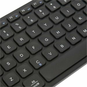 Targus AKB862 Keyboard - Wireless Connectivity - Black - Bluetooth - 5.1 - Mac OS, Windows, Android, iOS - Smartphone, Not