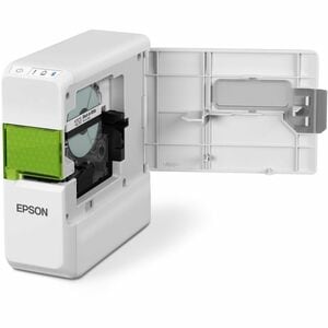 Epson LabelWorks LW-C410 Electronic Label Maker - Thermal Transfer - 9 mm/s Mono - 9 mm/s Color - 180 dpi - Tape4 mm, 6 mm