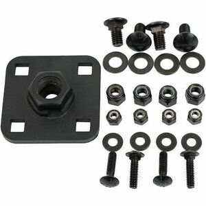 Gamber-Johnson 7110-1325. Product type: Base, Product colour: Black. Weight: 450 g, Width: 22.4 mm, Depth: 76.2 mm