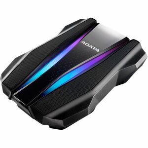 Disco Duro Adata HD770G AHD770G-2TU32G1-CBK - Externo - 2TB - Negro - Consola de juegos Dispositivo compatible - USB 3.2 (