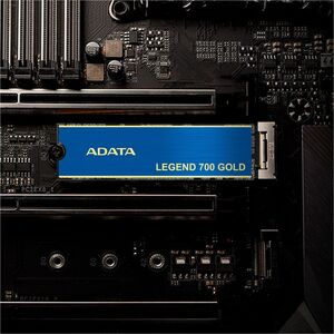 Adata LEGEND 700 GOLD 1 TB Solid State Drive - M.2 2280 Internal - PCI Express NVMe (PCI Express NVMe 3.0 x4) - Desktop PC