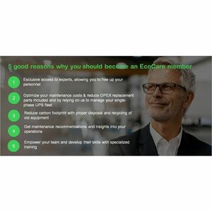 Training EcoCare Advanced for Single-Phase UPS, Self-Monitoring, Operator Training for level 1 Troubleshooting, e-learning