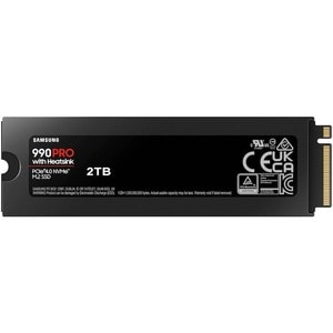 Unità stato solido Samsung 990 PRO - M.2 2280 Interno - 2 TB - PCI Express NVMe (PCI Express NVMe 4.0 x4) - Gaming Console